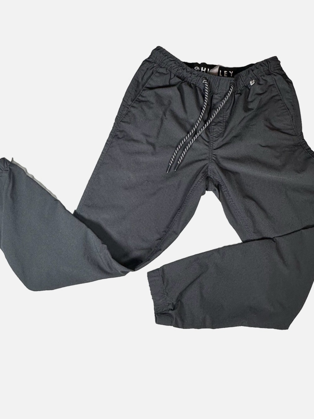 Hurley Black Men's Joggers with Drawstring